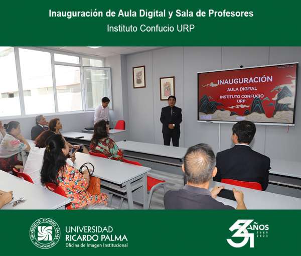 El Instituto Confucio inauguró el Aula Digital y la Sala de Profesores