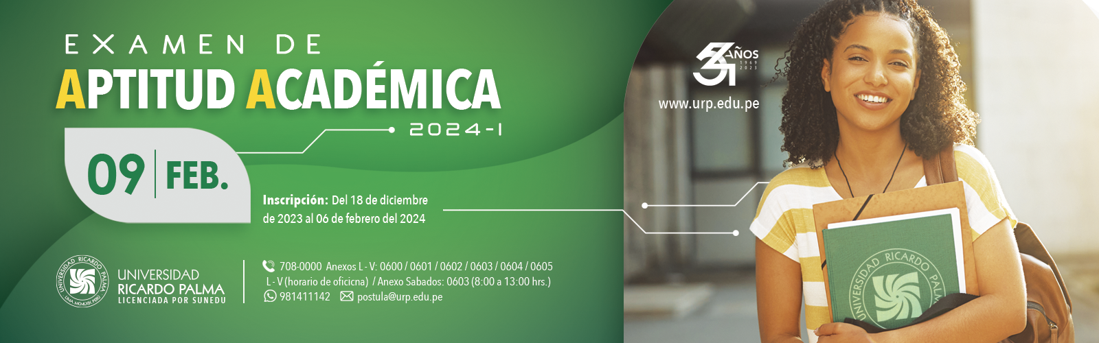 EXAMEN DE APTITUD ACADEMICA 2024-I