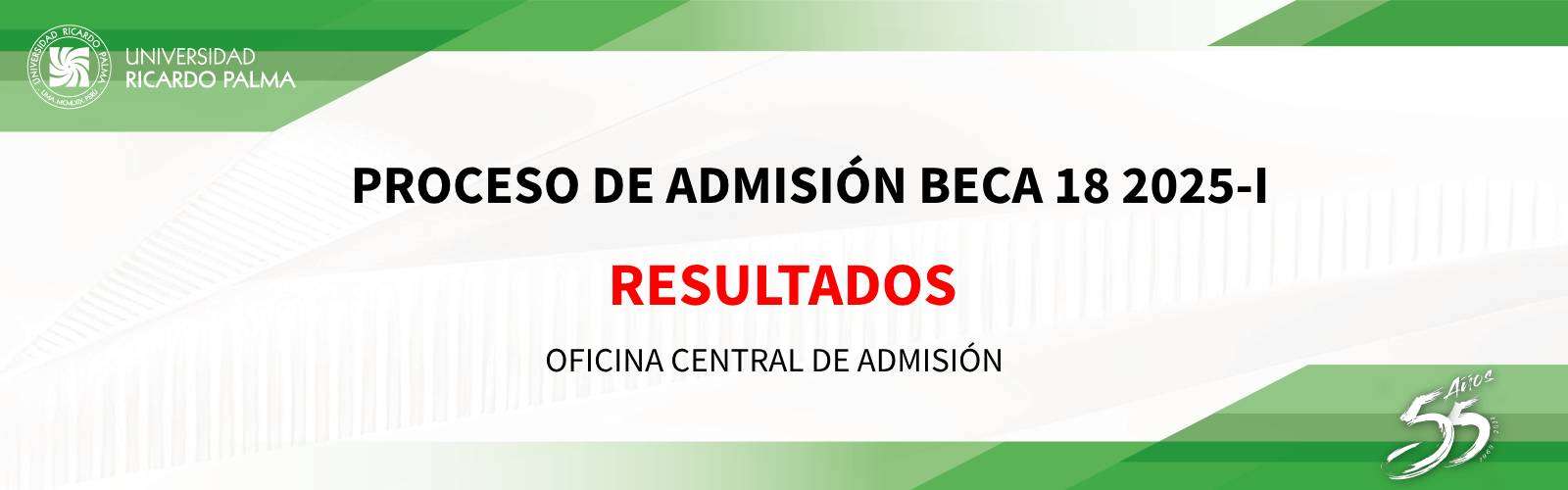 PROCESO DE ADMISIÓN BECA 18 2025-I