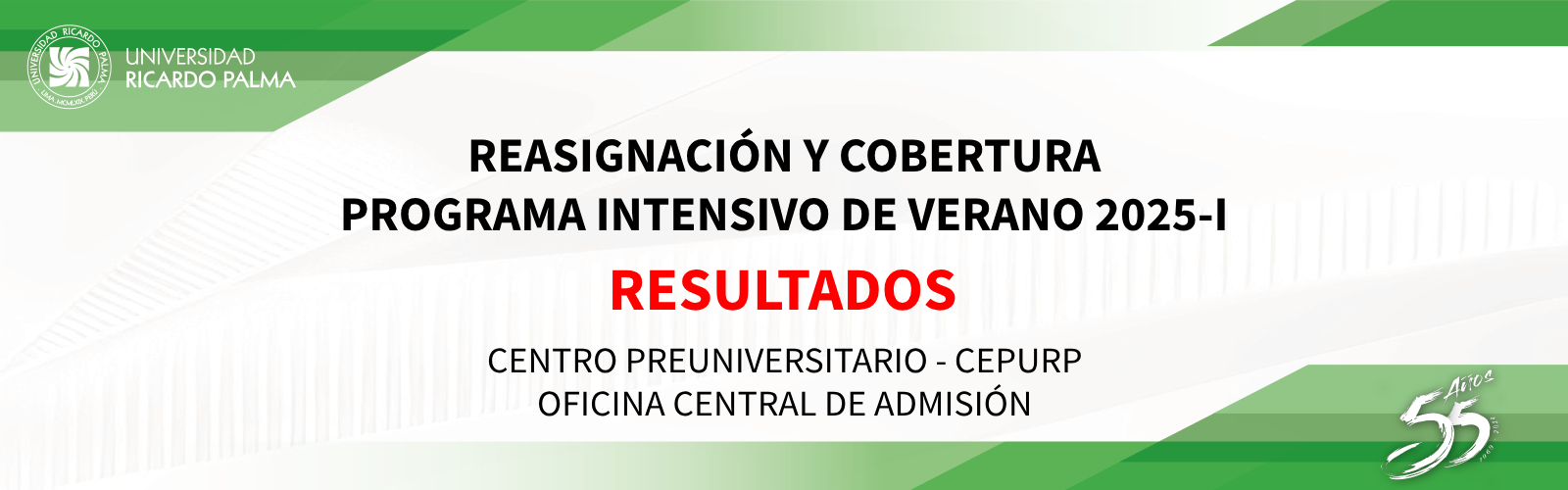 RESULTADOS DEL PROGRAMA INTENSIVO DE VERANO 2025-I
