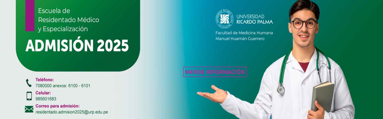 ADMISIÓN AL RESIDENTADO MÉDICO 2025