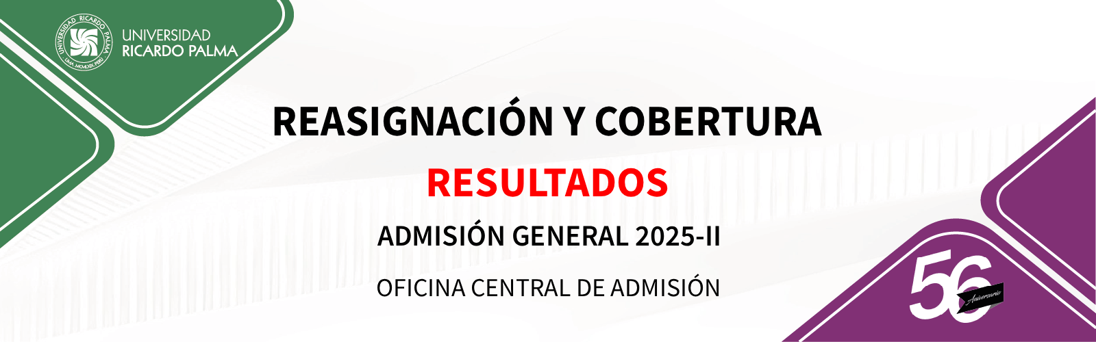 RESULTADOS ADMISIÓN GENERAL 2025-II