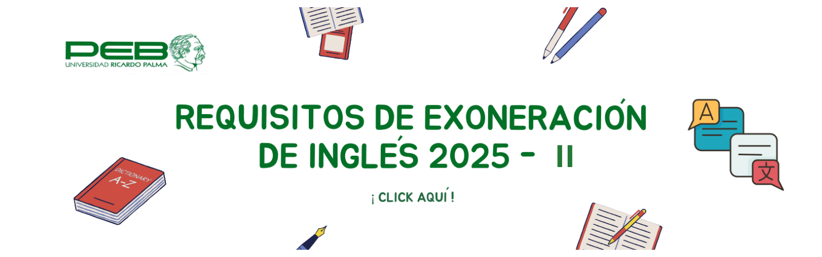 REQUISITOS DE EXONERACION DE INGLES