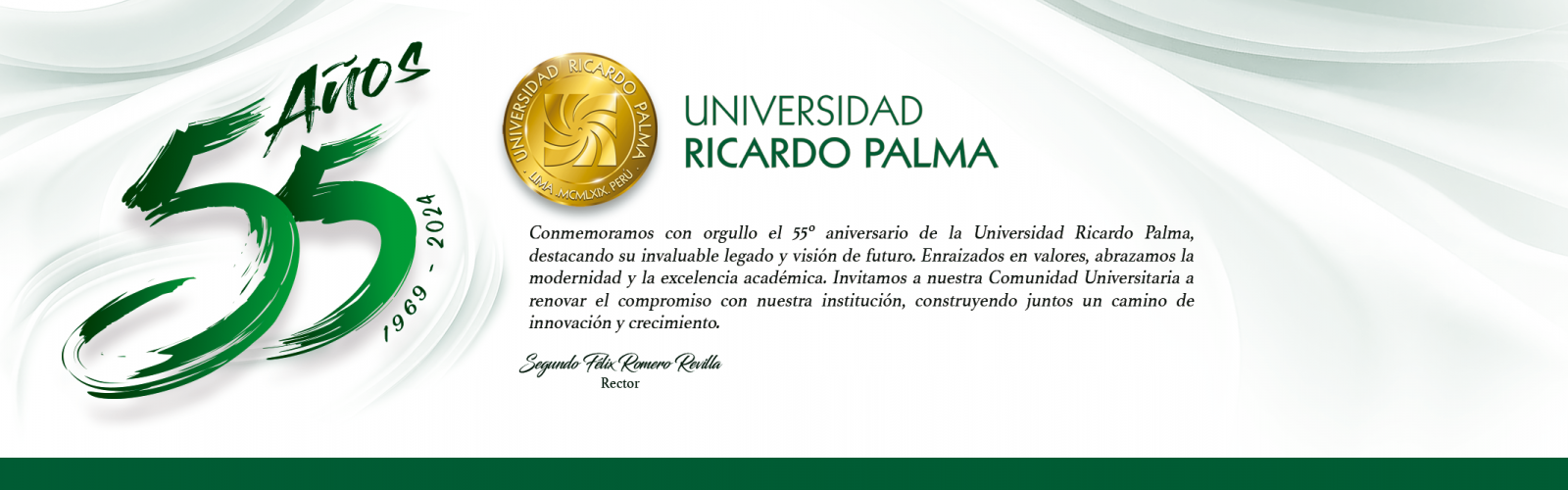 55° ANIVERSARIO DE LA UNIVERSIDAD RICARDO PALMA