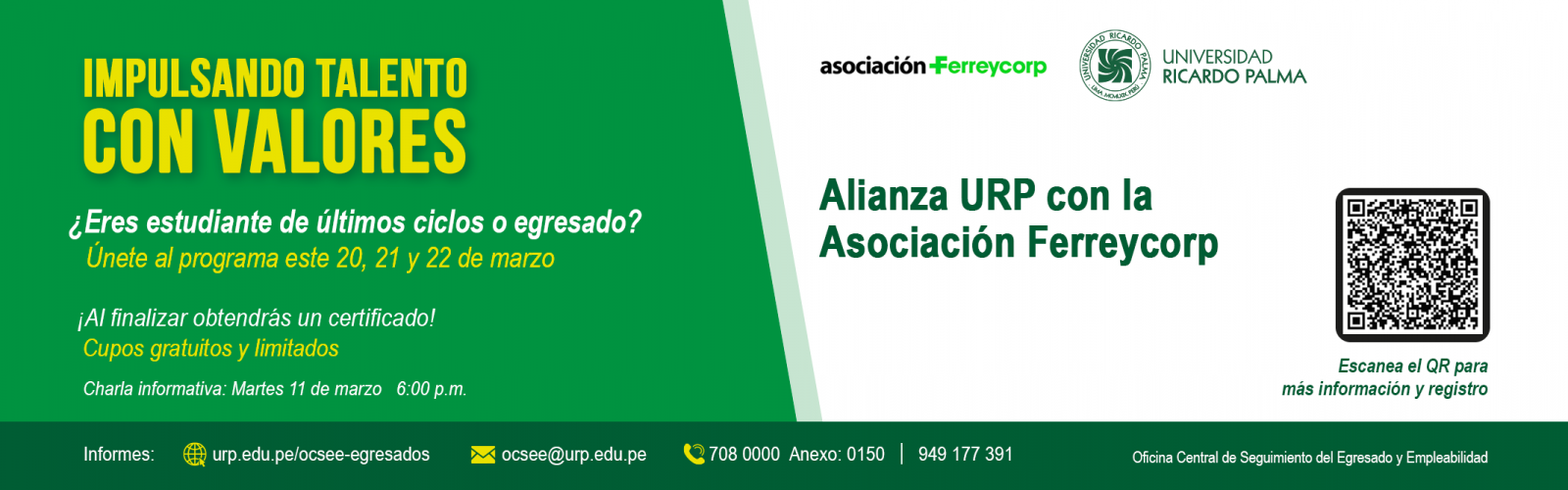 ALIANZA URP CON LA ASOCIACIÓN FERREYCORP