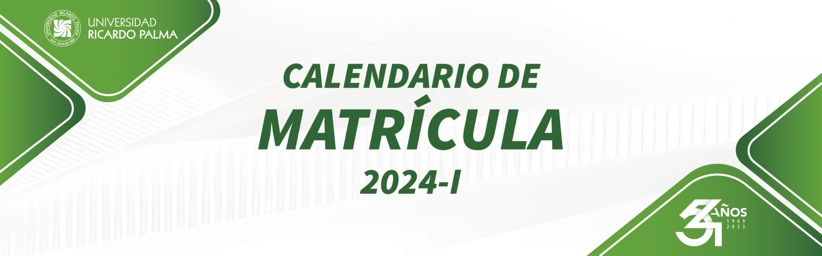 URP CALENDARIO DE MATRÍCULA 2024-I