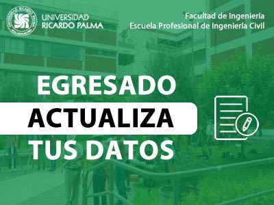 Actualiza tus datos de egresado