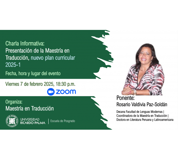 CHARLA INFORMATIVA