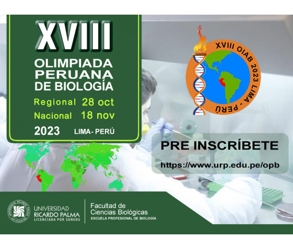 XVIII OLIMPIADA PERUANA DE BIOLOGÍA