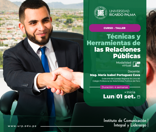 Curso-Taller: Técnicas y Herramientas de las Relaciones Públicas