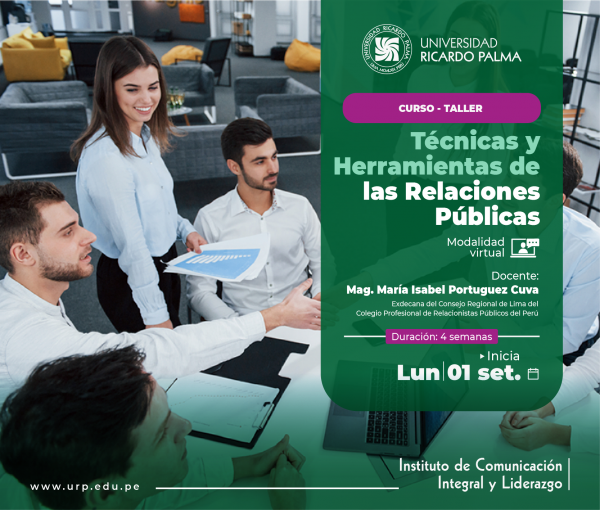 Curso-Taller: Técnicas y Herramientas de las Relaciones Públicas