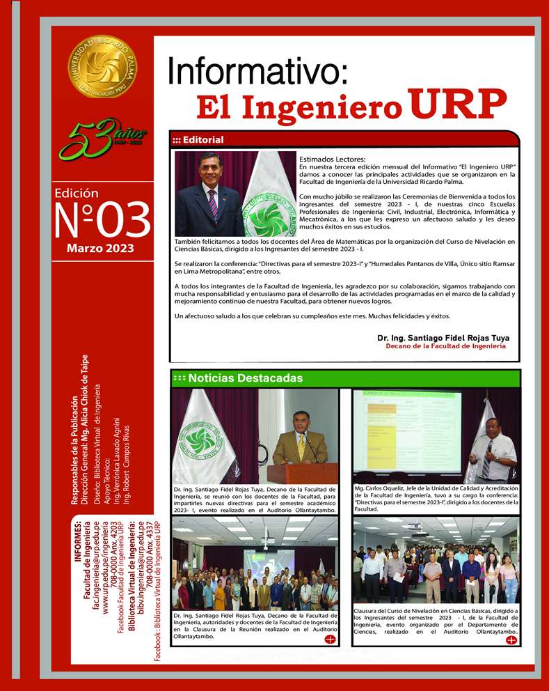 Informativo Marzo 2023