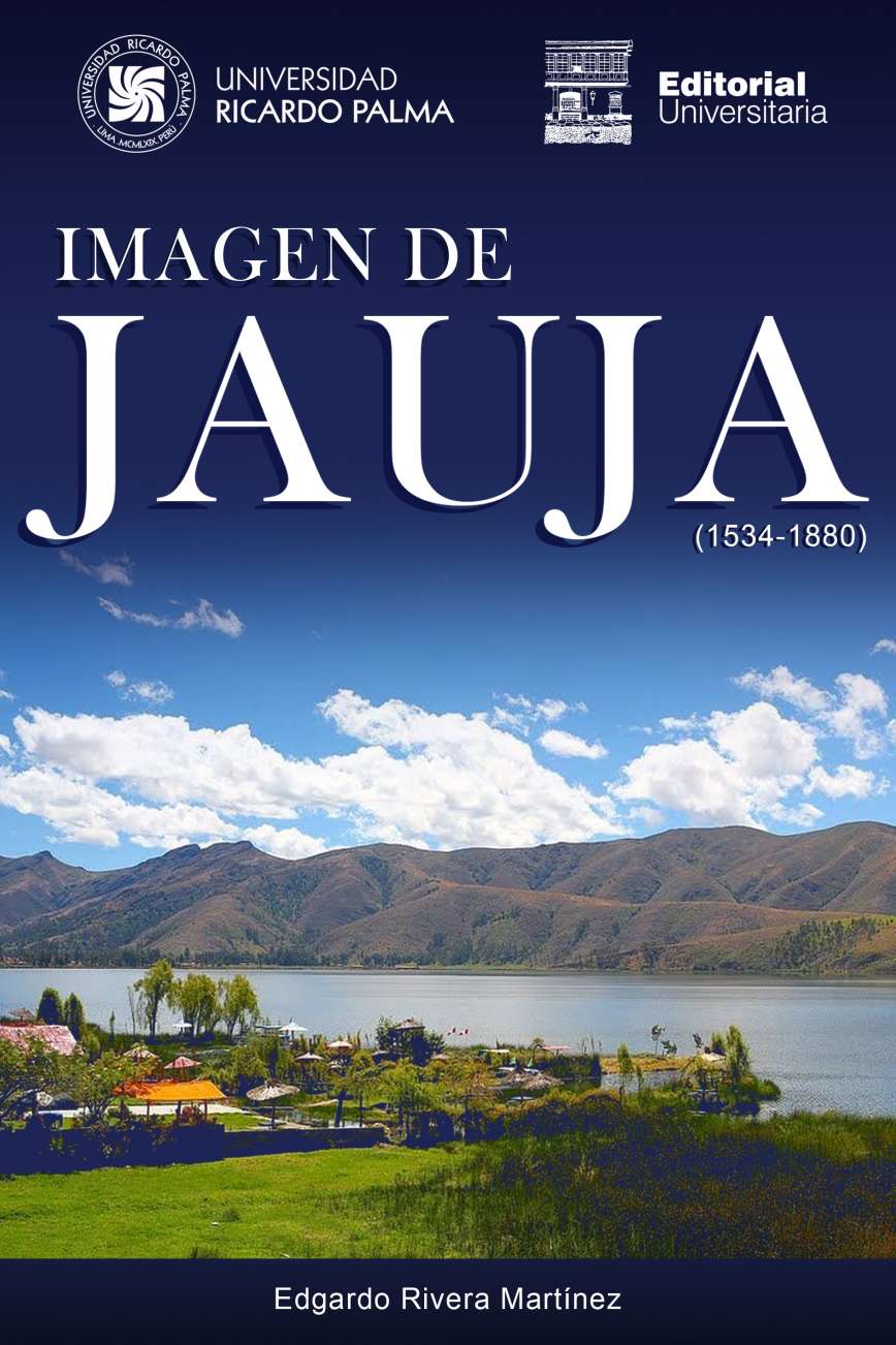 Edgardo Rivera MartinezImagen de Jauja2021 ISBN: 978-612-4419-87-4Es un libro fundamental; es una compilacion de lo escrito y dicho sobre Jauja antes desde antes de la llegada de los espanoles hasta finales del siglo XIX, trabajo que ha merecido una amplia investigacion en bibliotecas y repositorios en el Peru y el extranjero. Se recurrio a material que dejaron importantes cronistas y viajeros a lo largo de la historia y sobre de la Sierra Central de nuestro pais. El contenid