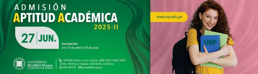 Proximos Eventos en la Universidad Ricardo Palma - Enero 2022