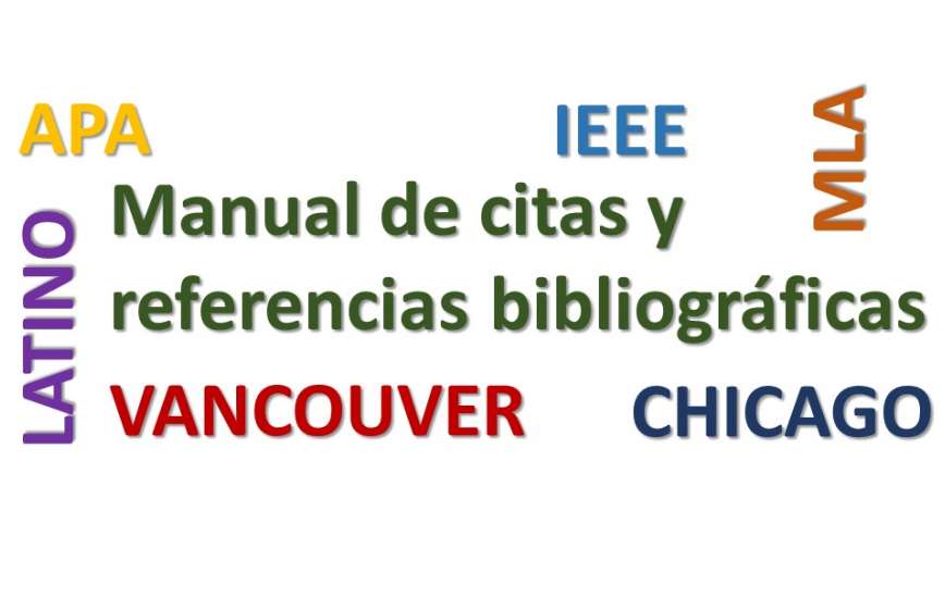 Manual de citas y referencias bibliográficas