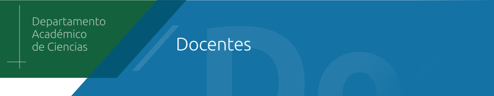 Departamento Académico de Ciencias