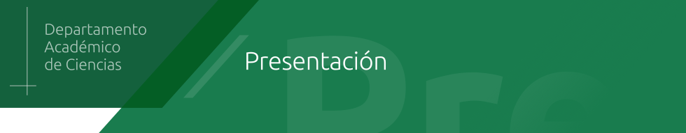 Departamento Académico de Ciencias