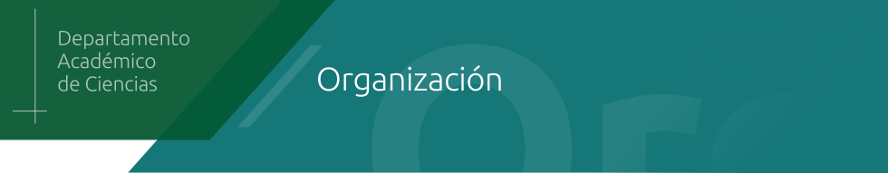 Departamento Académico de Ciencias