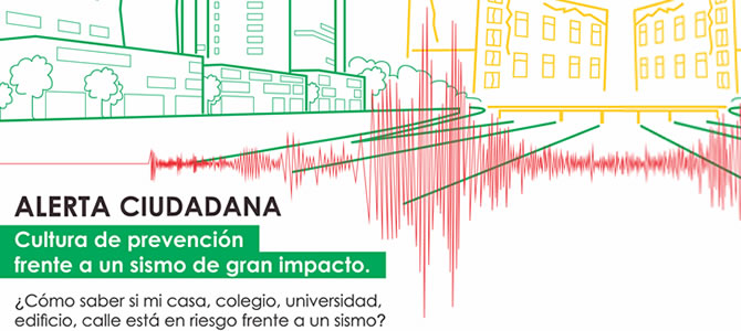 Cultura de prevención frente a un sismo de gran impacto